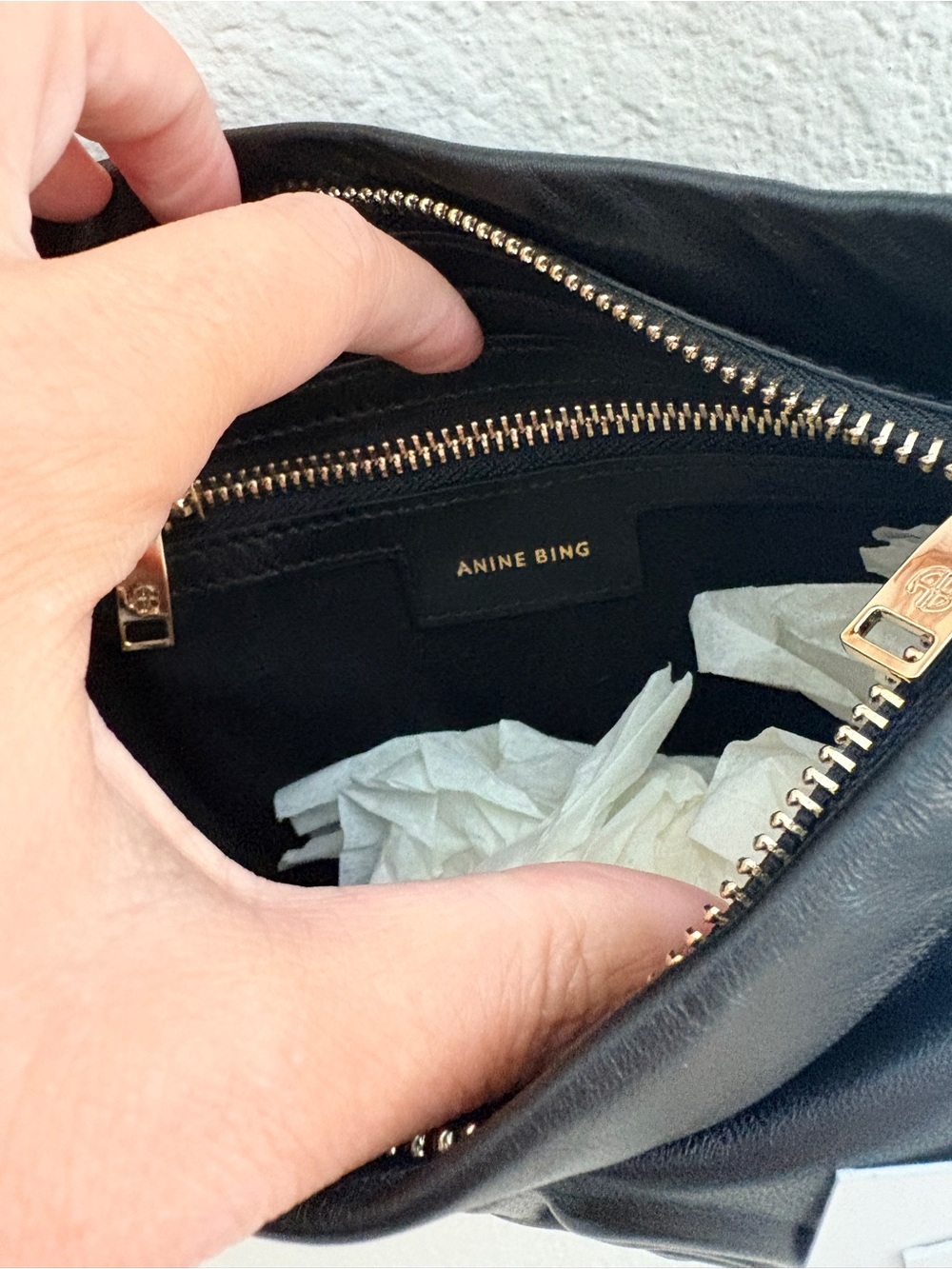 NWT Anine Bing Small Kate Shoulder Bag - Picture 6 of 9